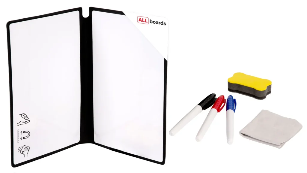 A5 Whiteboard Notebook in a Stylish Case