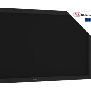Black chalkboard 120x60 cm wooden frame color black