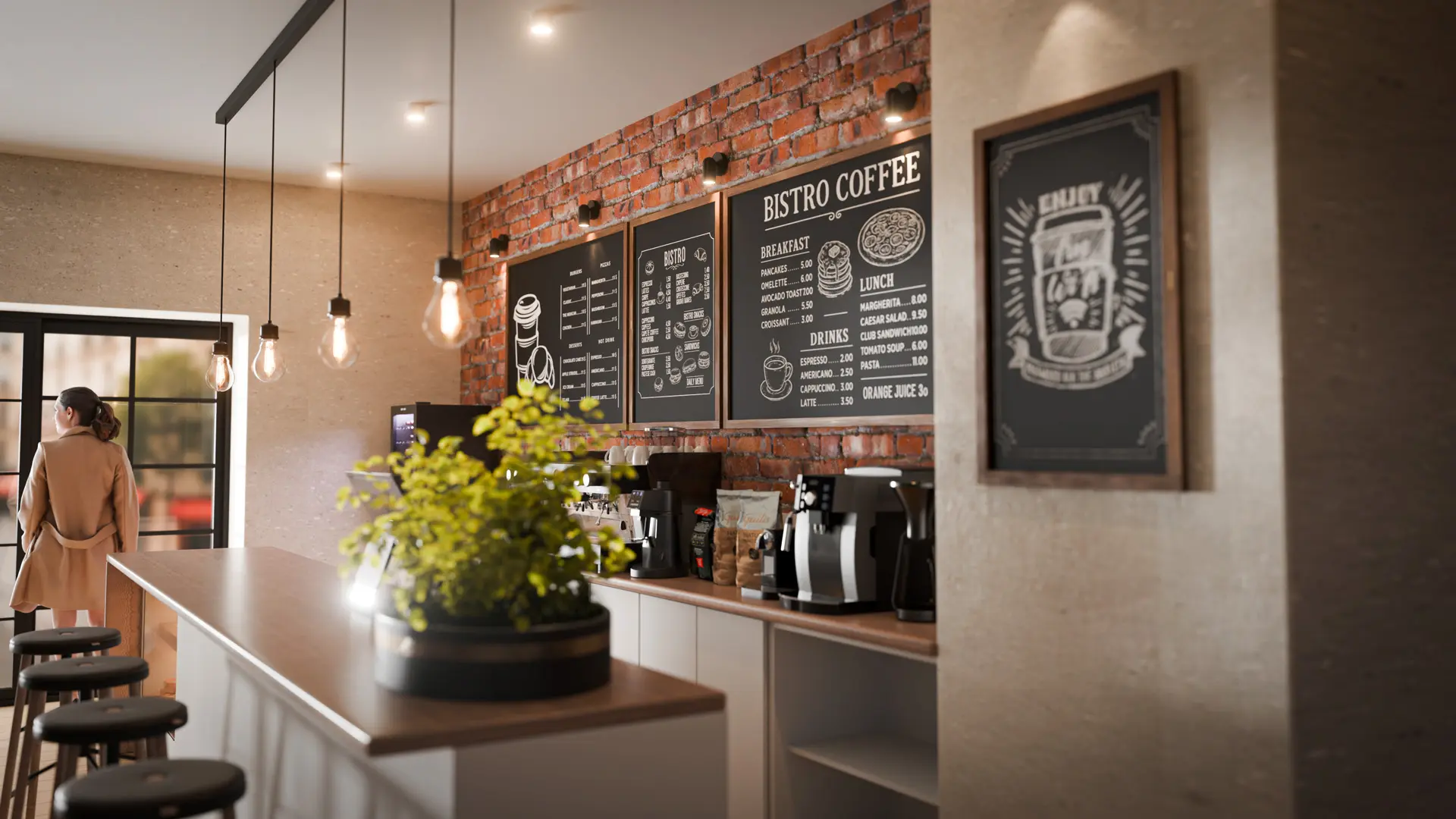 Black chalkboard 120x60 cm wooden frame - Image 4