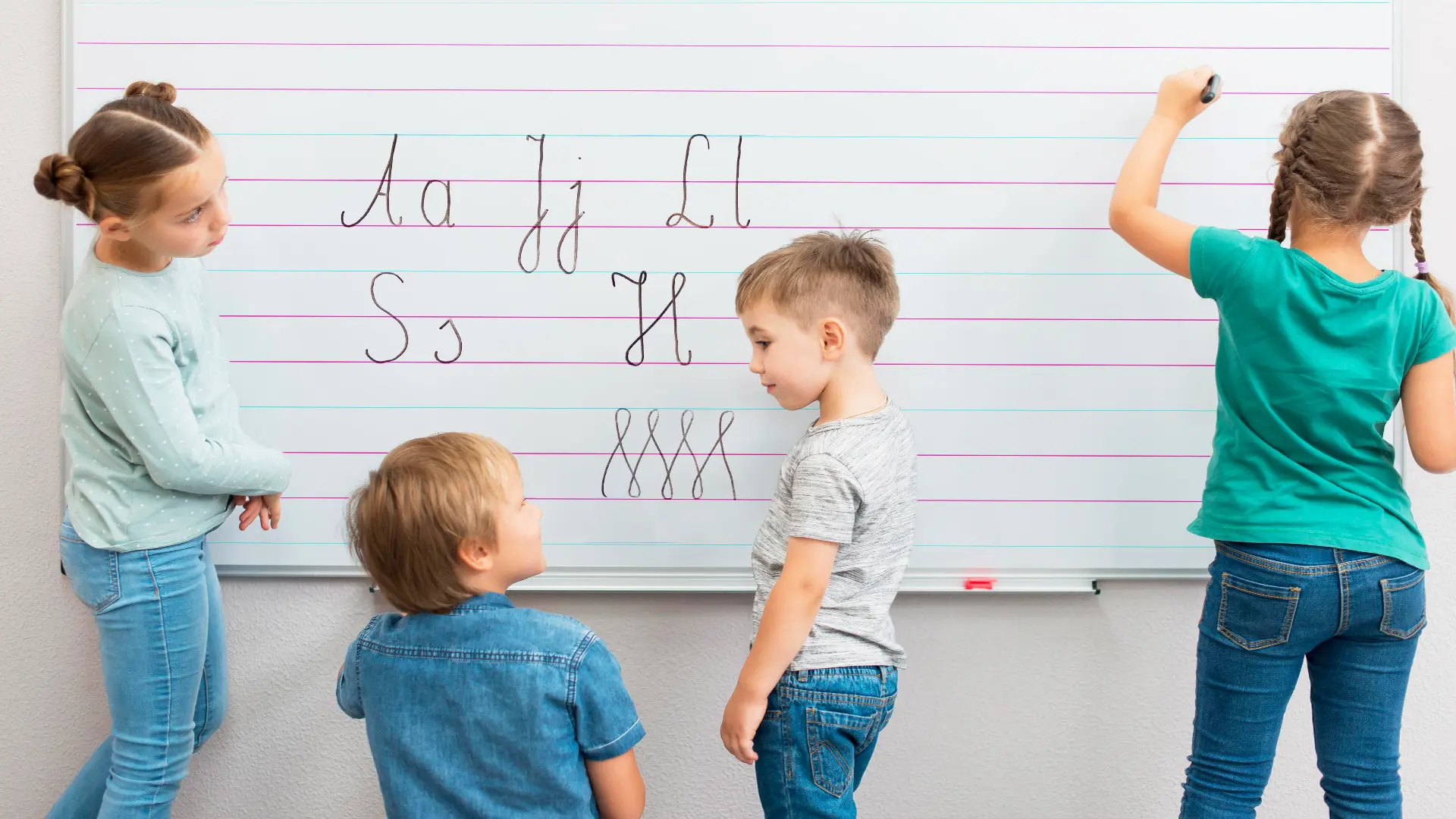 Magnetic Dry-Wipe Whiteboard for Learning to Write – 150 × 100 cm - Includes Accessory Set - Image 4
