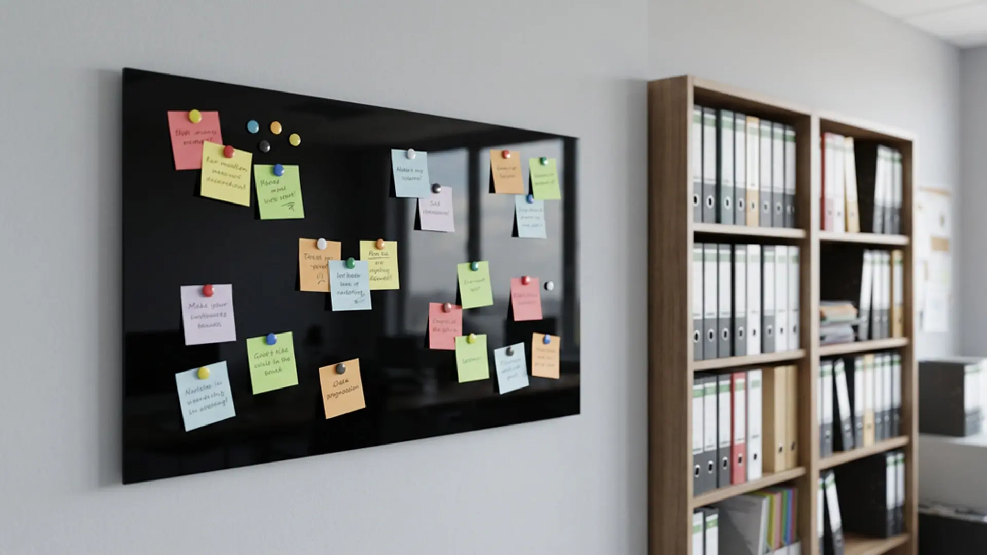 Magnetic glass board 120x60 cm BLACK + with Bonus Accessories - Image 10