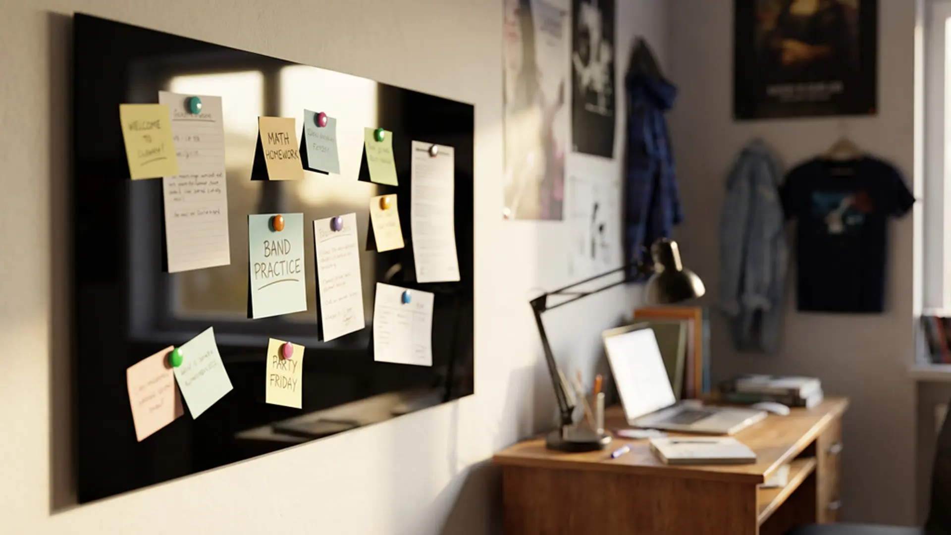 Magnetic glass board 120x60 cm BLACK + with Bonus Accessories - Image 11