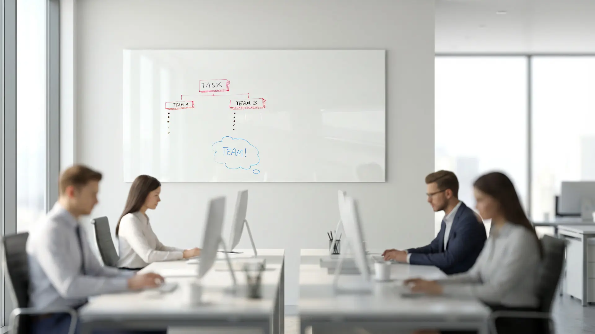 Magnetic glass board 120x60 cm CLASSIC WHITE + with Bonus Accessories - Image 3