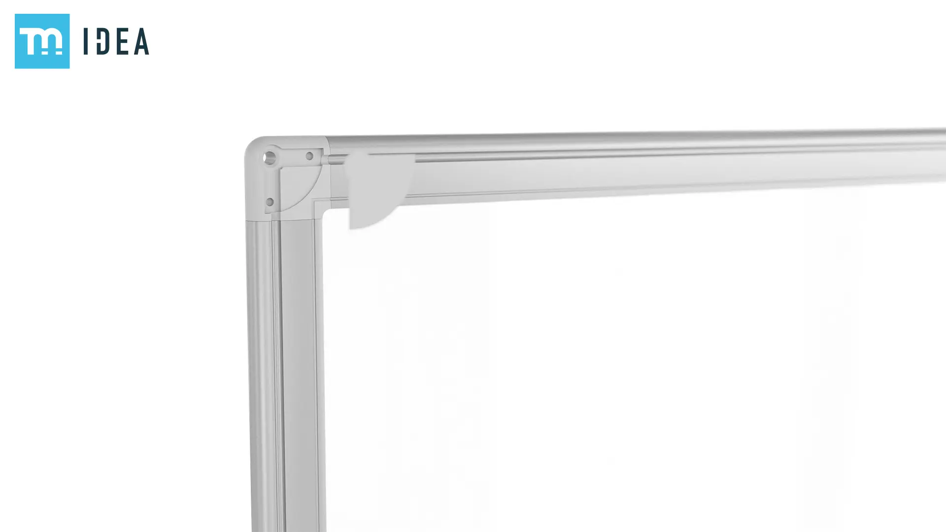 Magnetic Dry-Wipe Whiteboard 120x60 cm in Aluminium Frame + Accessory Set – TM IDEA® Flex Series - Image 8
