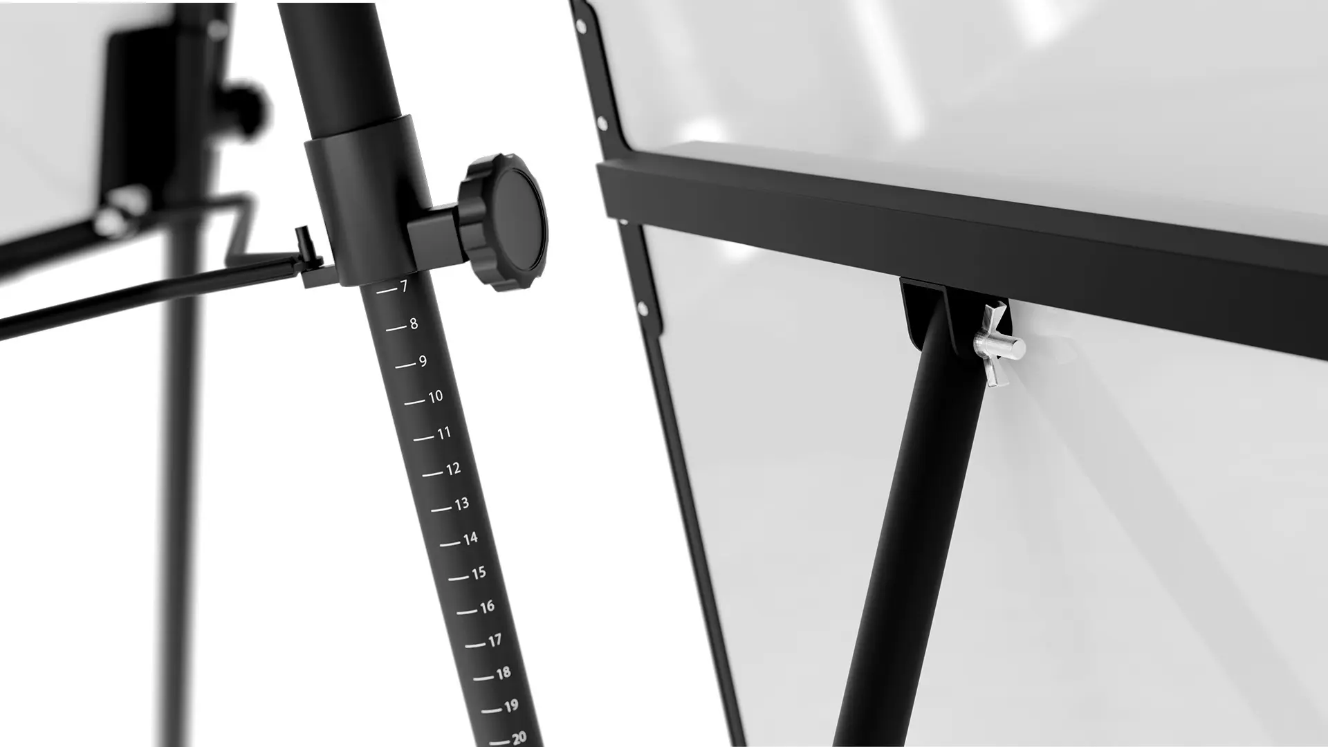Dry-wipe Magnetic Flipchart 90 × 60 cm - Black + FREE Accessories - Image 6