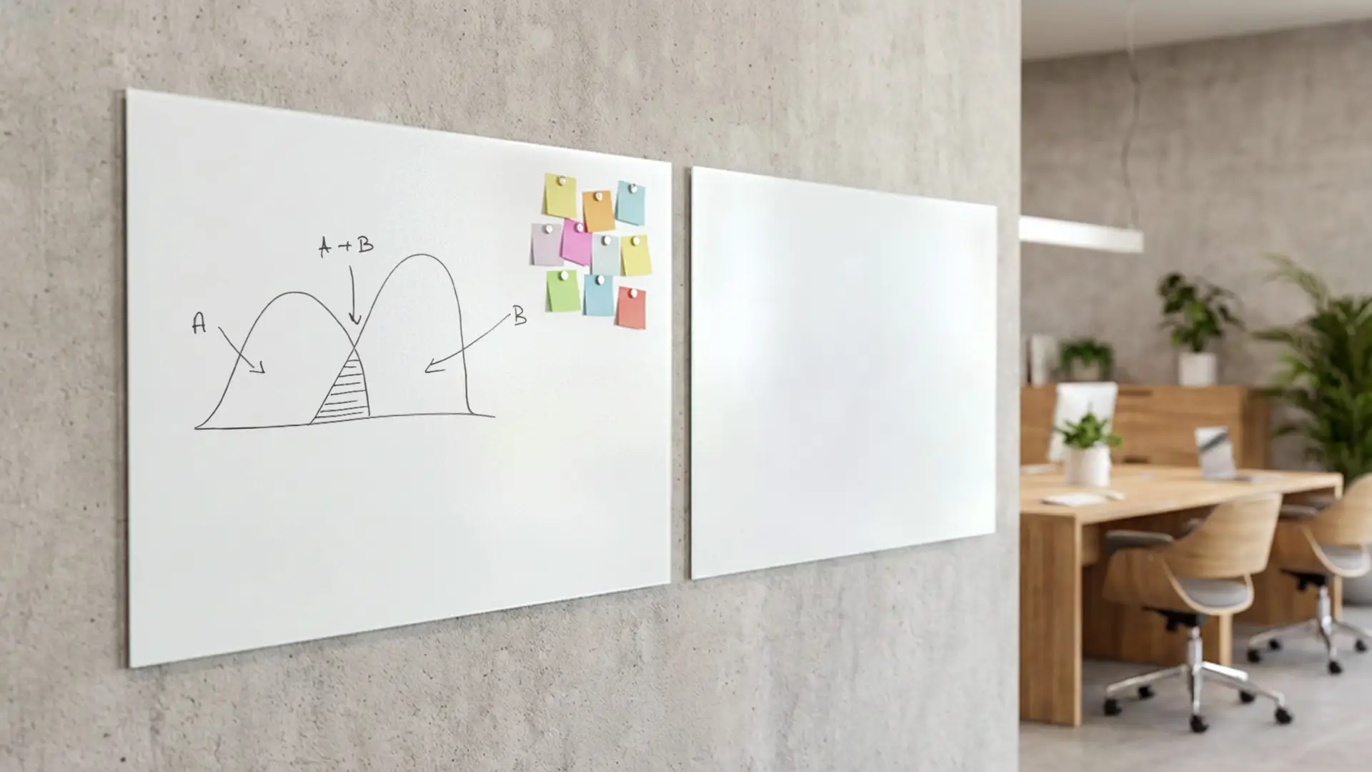 Matte Magnetic Glass Board 150x100 cm + FREE Accessories - Image 10