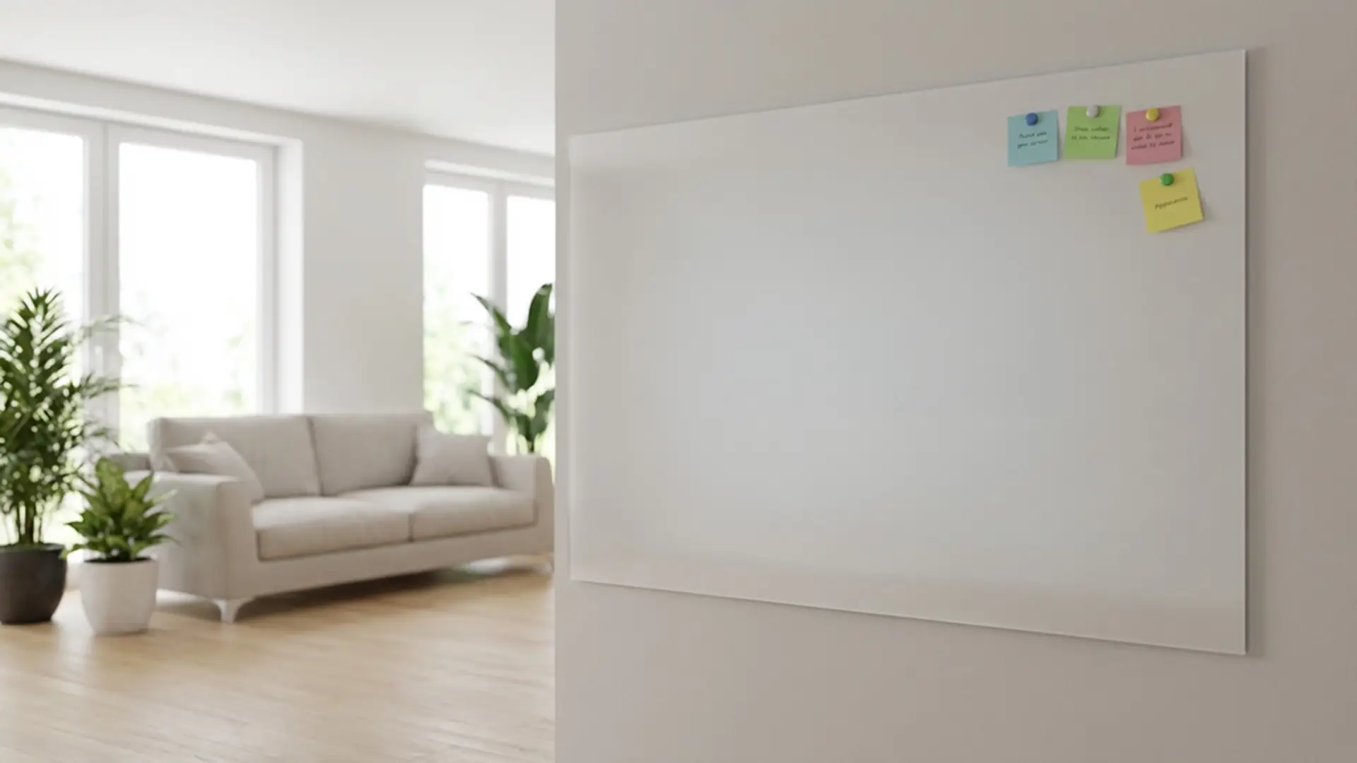 Matte Magnetic Glass Board 180x120 cm + FREE Accessories - Image 10