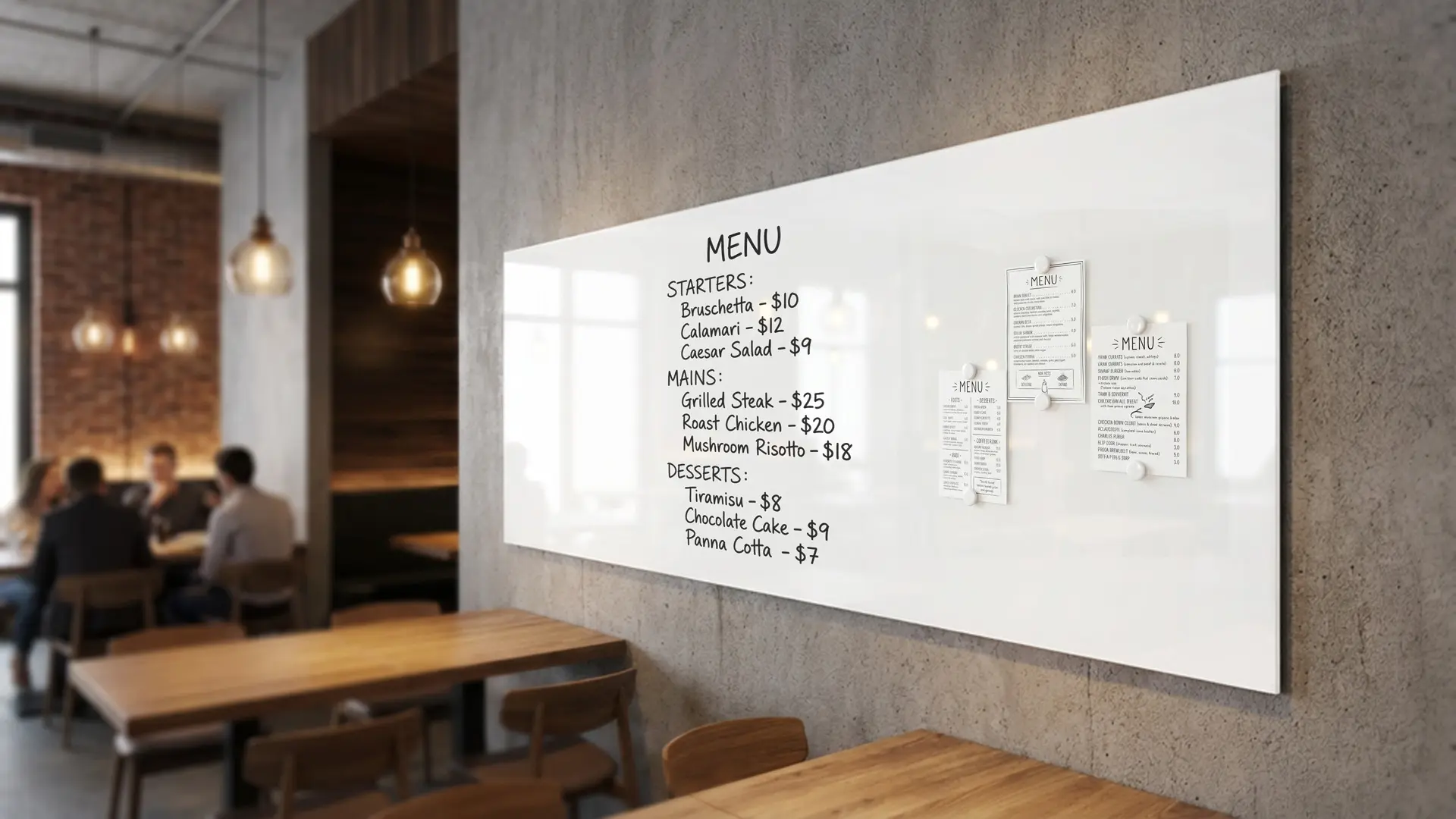Magnetic glass board 300x120 cm PREMIUM SUPERWHITE (super white) + with Bonus Accessories - Image 4