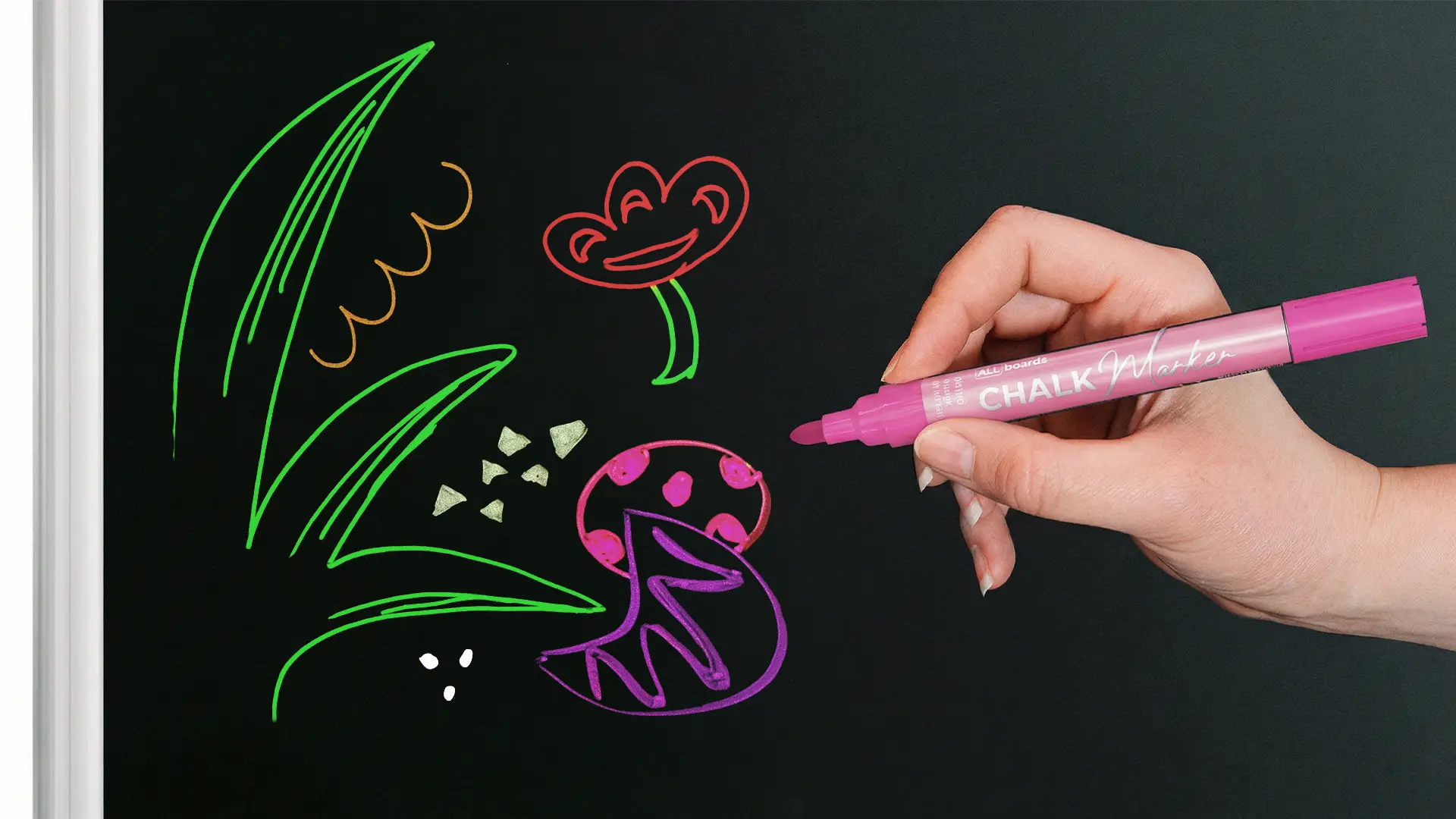ALLboards Chalk Marker Set – 12 Assorted Colours - Image 7