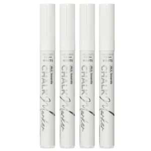 ALLboards Chalk Marker Set - 4 pcs, White