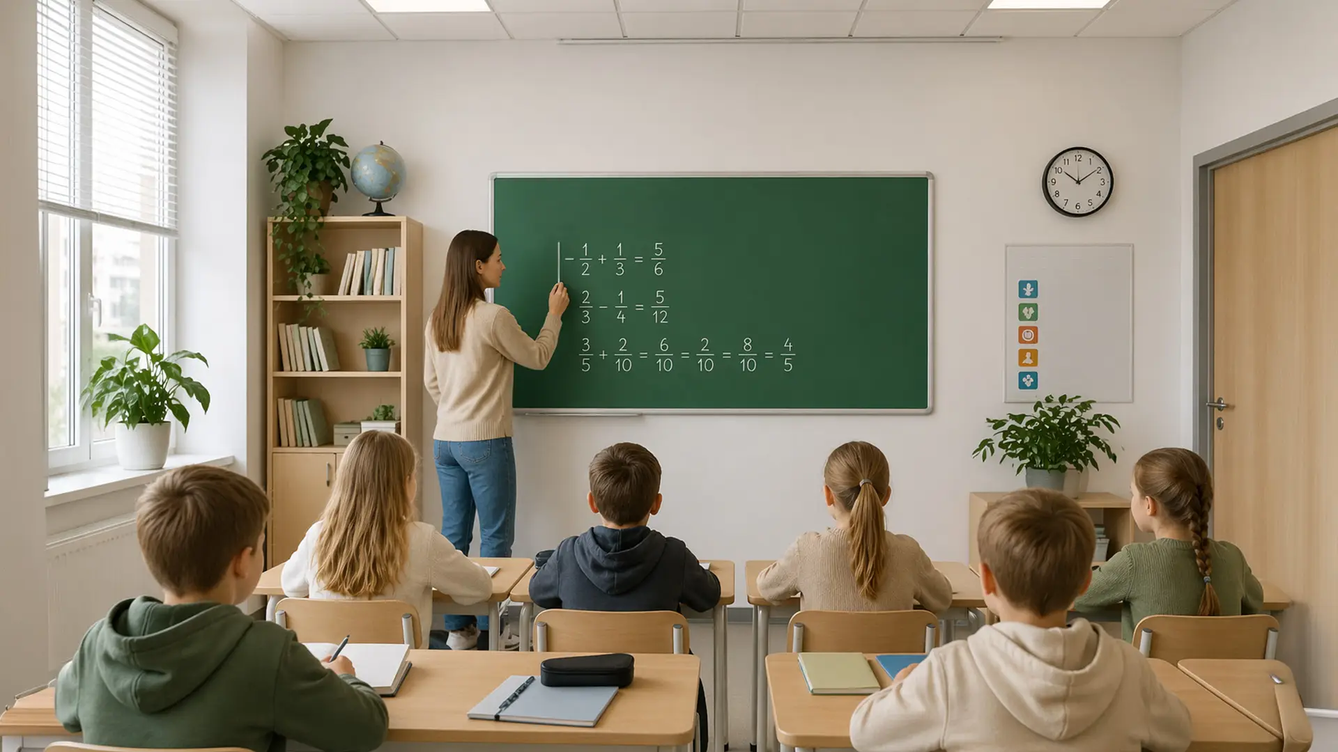 Green chalkboard magnetic surface aluminium frame 120x60 cm + FREE ACCESSORIES - Image 4