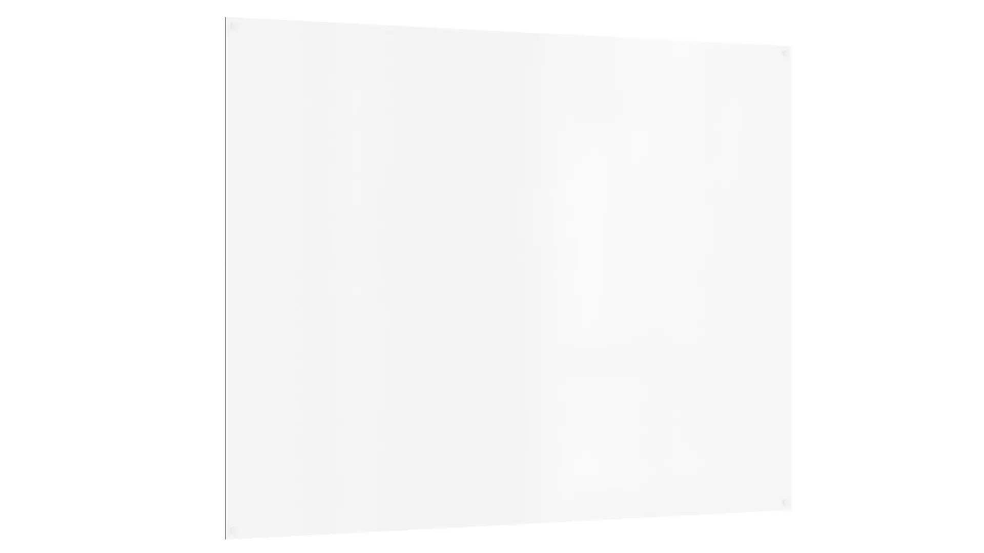 OUTLET Frameless SLIMboard Magnetic Whiteboard 120×90 cm
