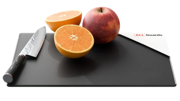 Glass Chopping Board - BLACK CLASSIC BLACK 30×20 cm