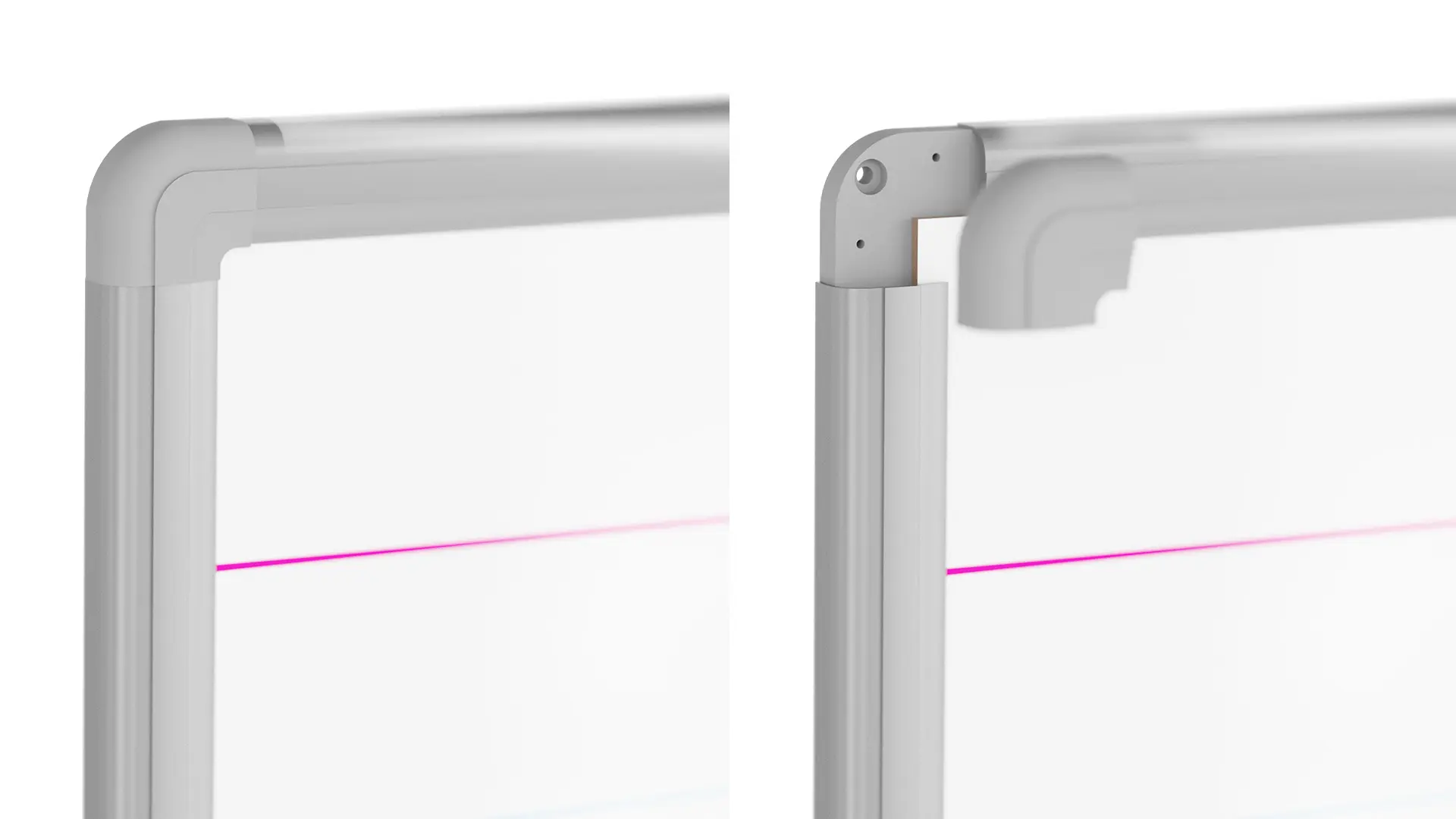 Magnetic Dry Wipe Whiteboard 120 × 90 cm with Handwriting Practice Print - Image 7
