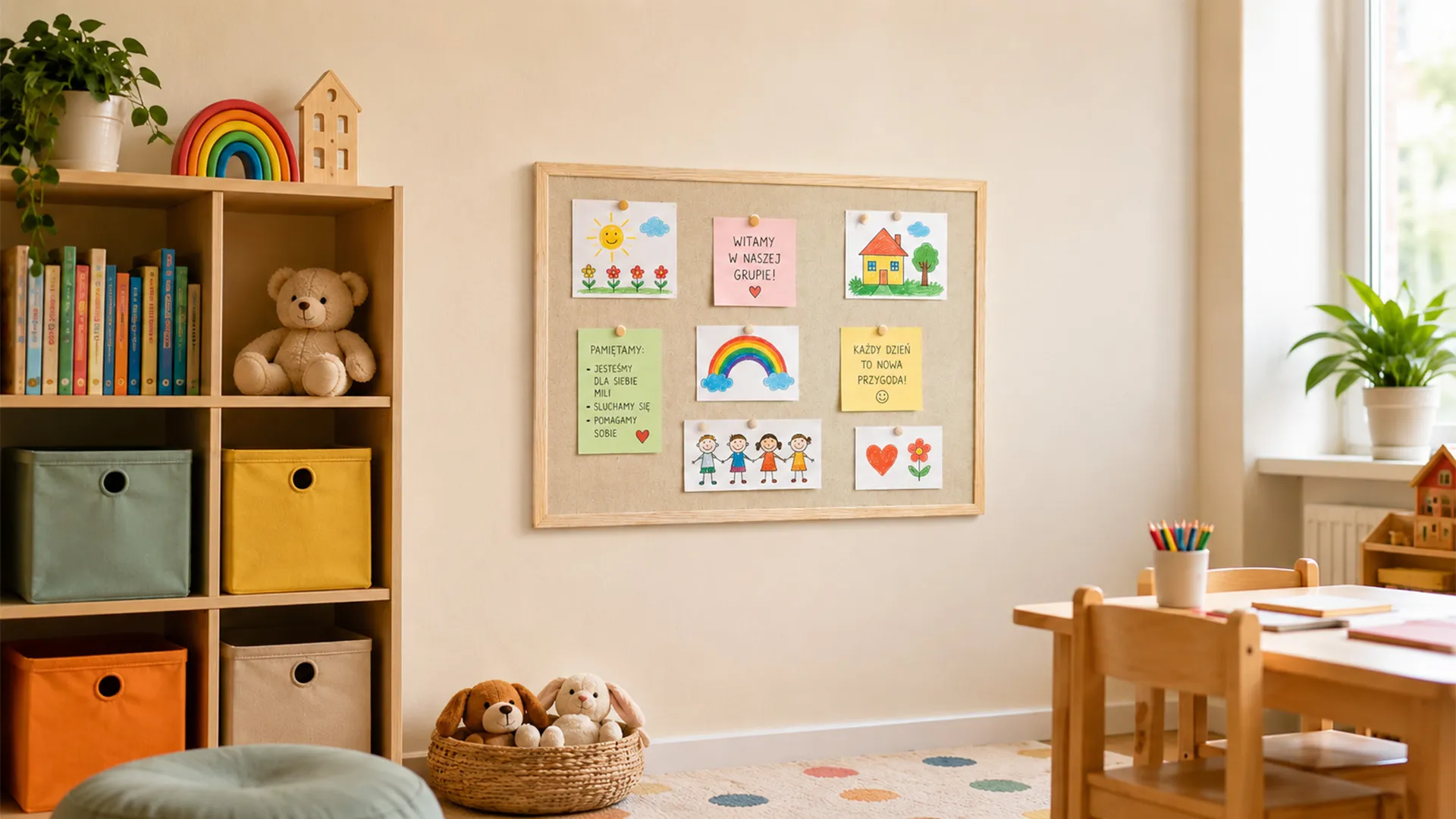 Camel Brown Felt Noticeboard 60 x 40 cm with Lacquered Wooden Frame - Image 8